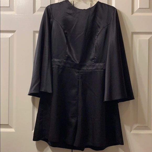 ASOS Satin Black Romper - Picture 5 of 5